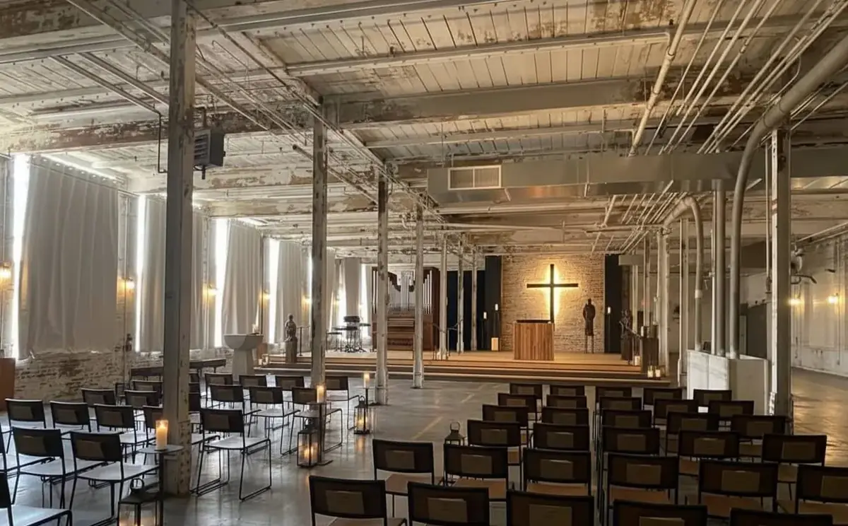 Rendering of the new SOJO worship room