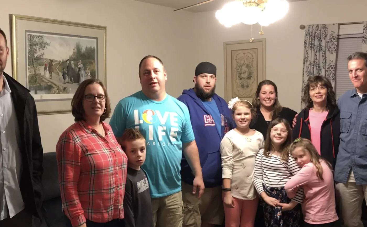 SOJO Church gathered in the Alley living room in 2017