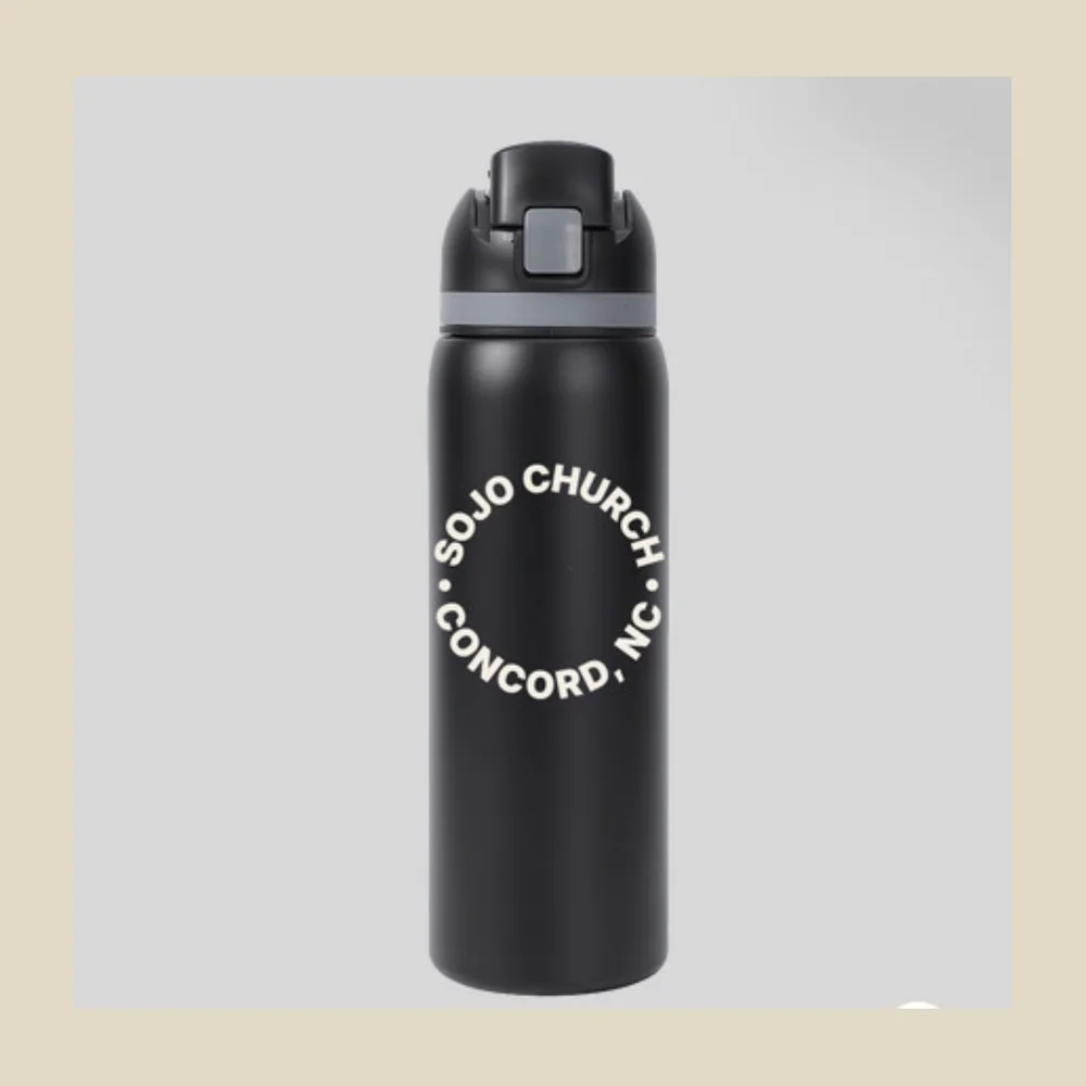 Bottle &middot; Black SOJO tee