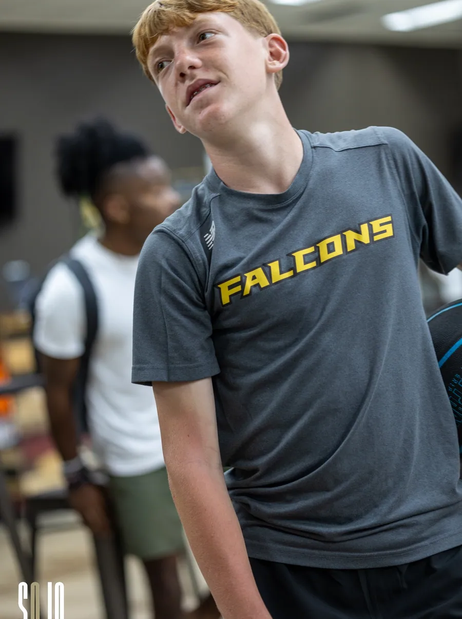 A SOJO YTH student between activities