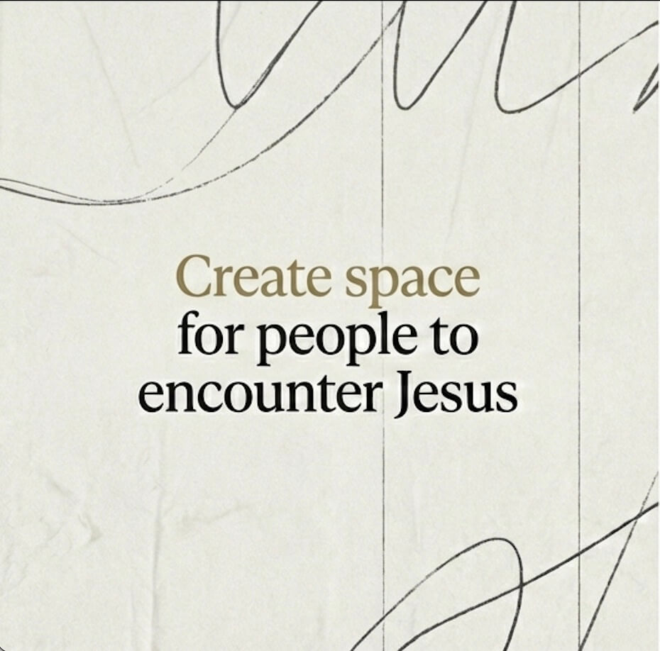 Text promoting spiritual encounter with Jesus.